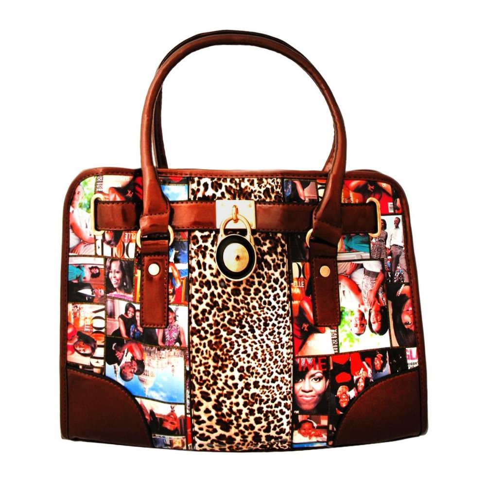 Leopard Obama Handbag